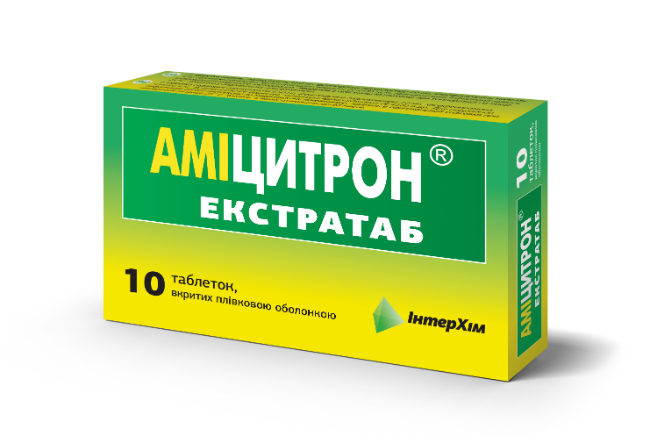 Аміцитрон® eкстратаб